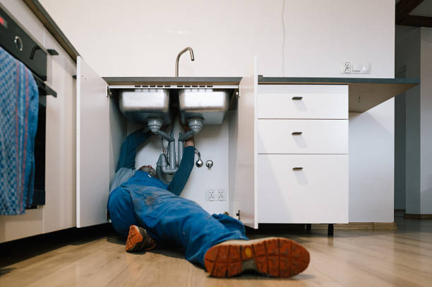 Professional Drain Cleaning technician working in Decatur, MS